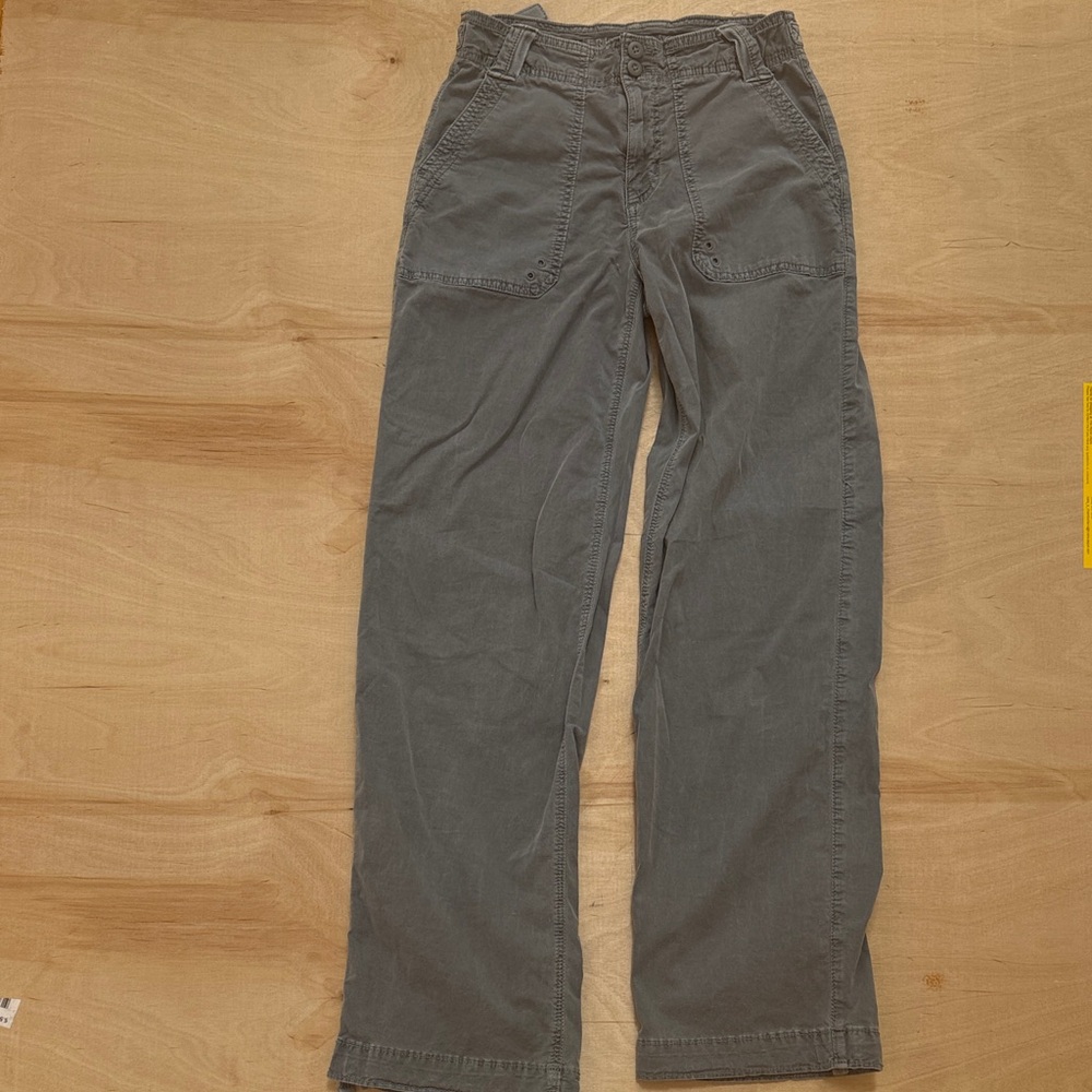 American Eagle Outfitters Blue/ Gray Cargo Pants